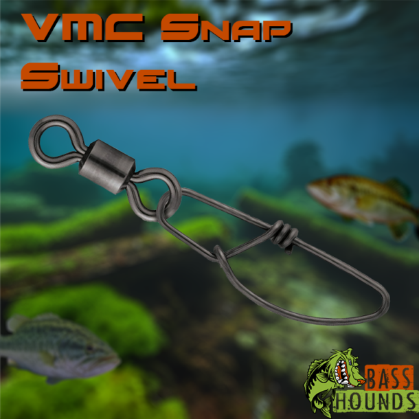 VMC TouchLok Snap Swivel Bass Hounds