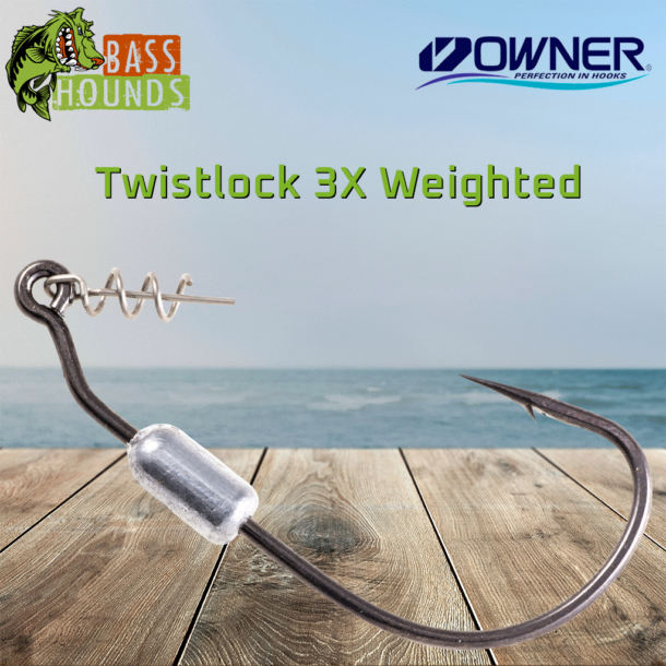 Owner 5132 Twistlock 3X Bass Bait Hook main image 0