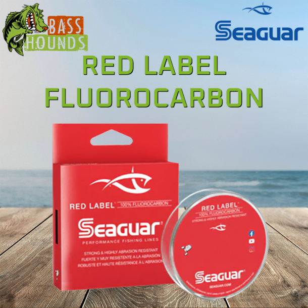 Seaguar Red Label Fluorocarbon Fishing Line Bass Hounds