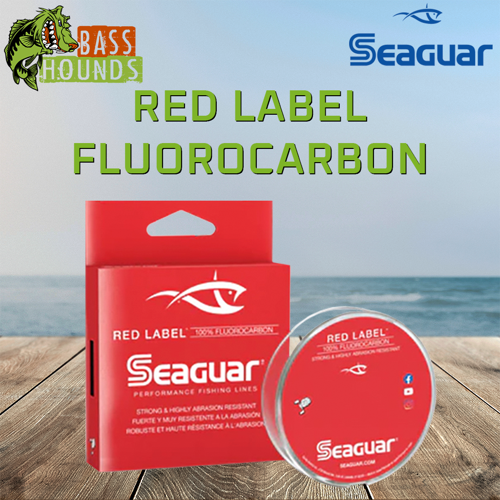 Seaguar Red Label Fluorocarbon Fishing Line Bass Hounds