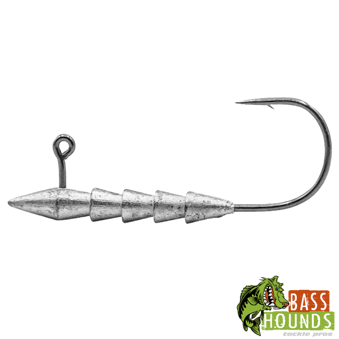 For Sale Buckeye Lures Hover Rig Heads 3-Pack Unpainted Finesse