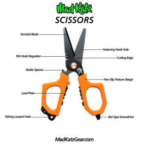 Mad Katz Pro Series Fishing Scissors